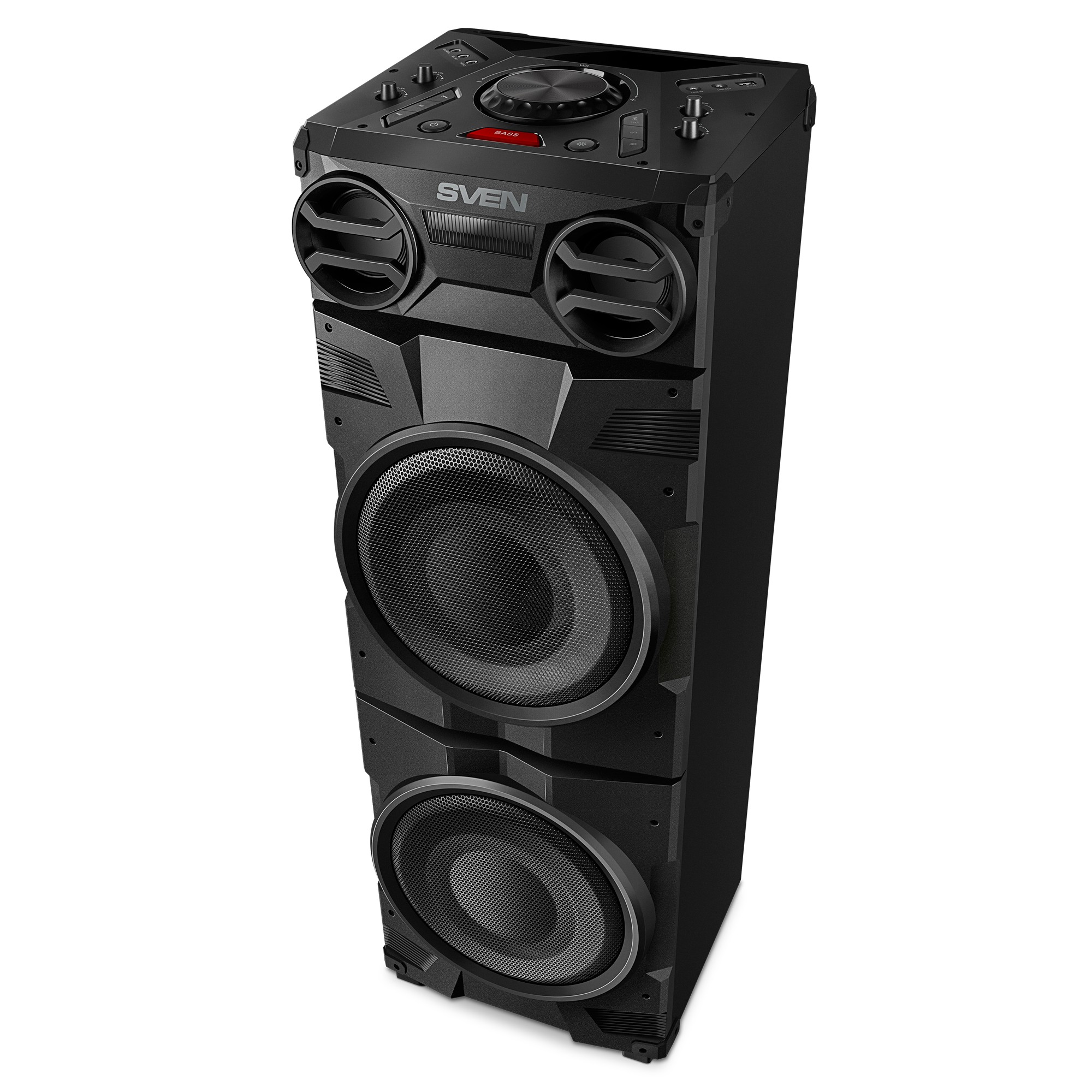 Портативная Колонка SVEN PS-1900 Black / 1000W / Bluetooth / NFC / FM tuner / USB photo 3