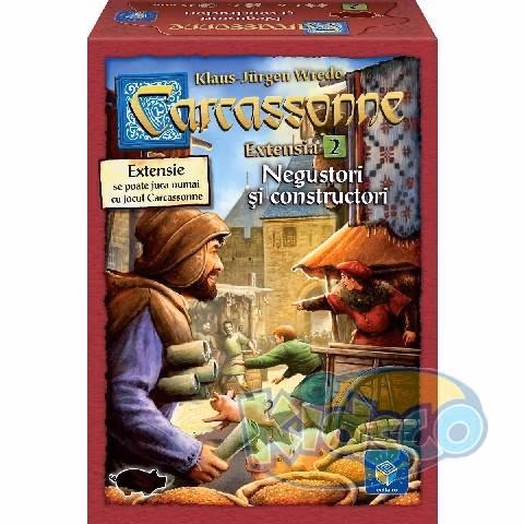 Cutia BGE-5405_RO2 Carcassonne II, Extensia 2, Ro 