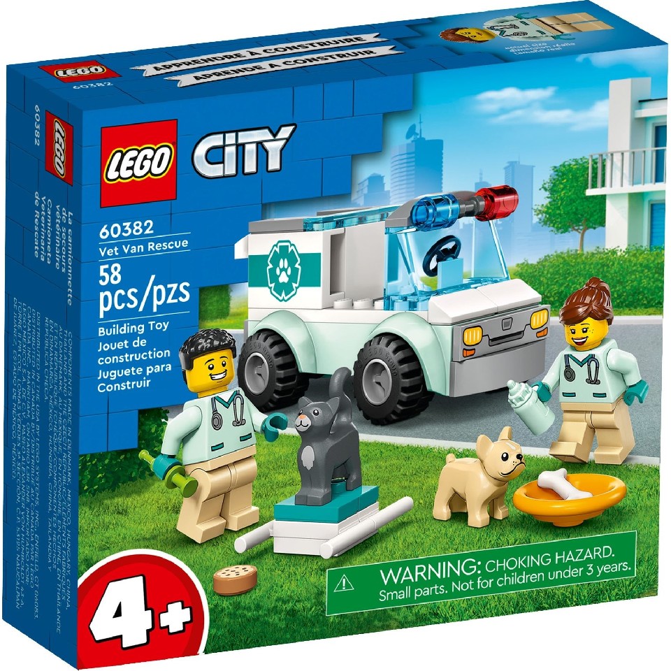Lego City 60382 Спасатели-ветеринары photo 1