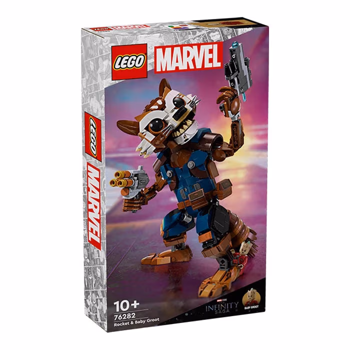 Lego Marvel Infinity Saga Ракета и малыш Грут 76282