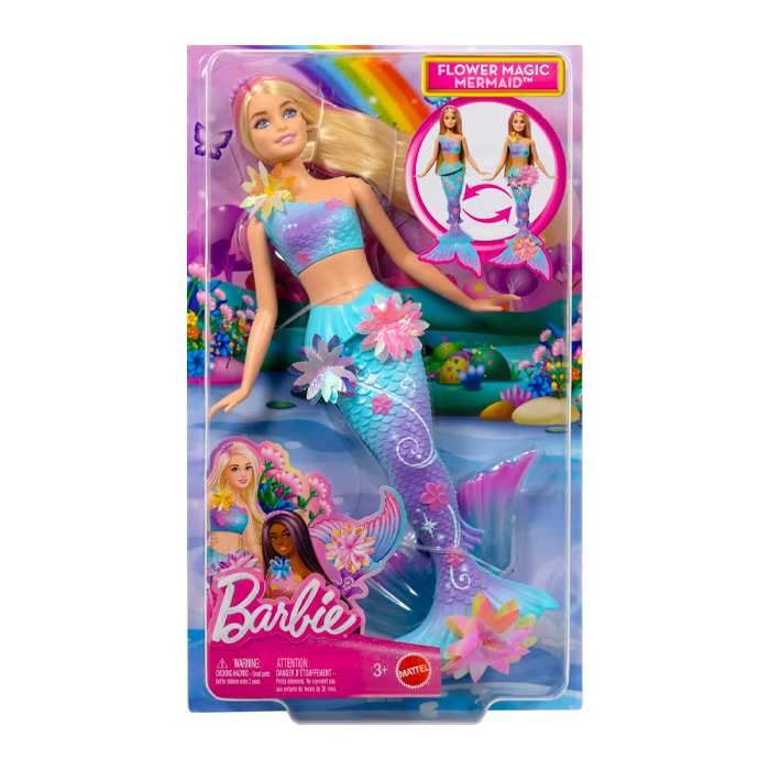 Кукла-русалка Barbie Flower Magic Mermaid JDM72 photo 1