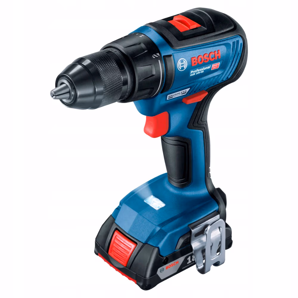 Masina de gaurit si insurubat  cu acumulator Bosch GSR 18V-50, 06019H5000 