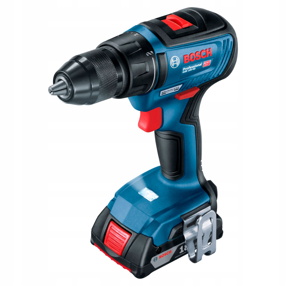 Аккумуляторная дрель-шуруповёрт Bosch GSR 18V-50, 06019H5000 photo 1 Аккумуляторная дрель-шуруповёрт Bosch GSR 18V-50, 06019H5000 photo 1