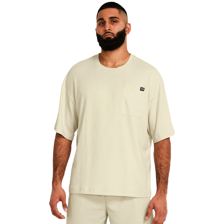 Футболка мужская Under Armour UA Rival Waffle Crew L Бежевый photo 3