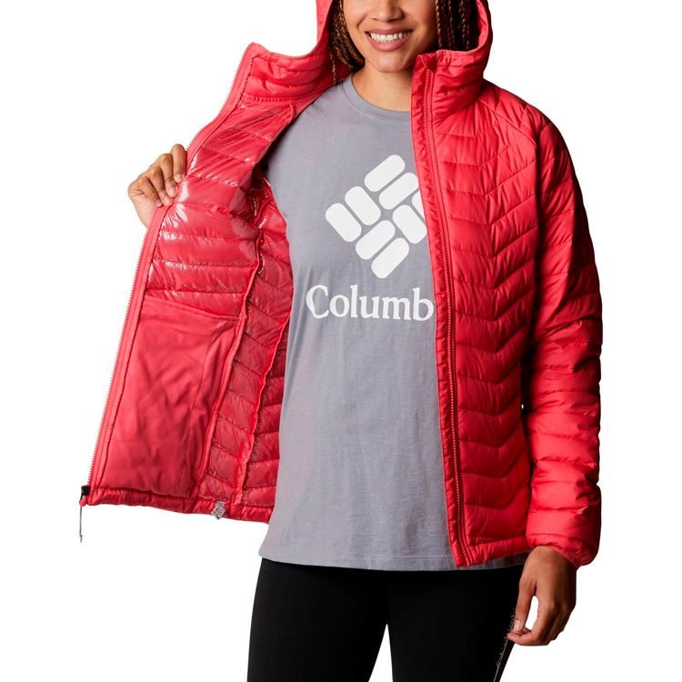 Куртка Columbia Powder Lite Hooded Jacket XS Красный Женский photo 6