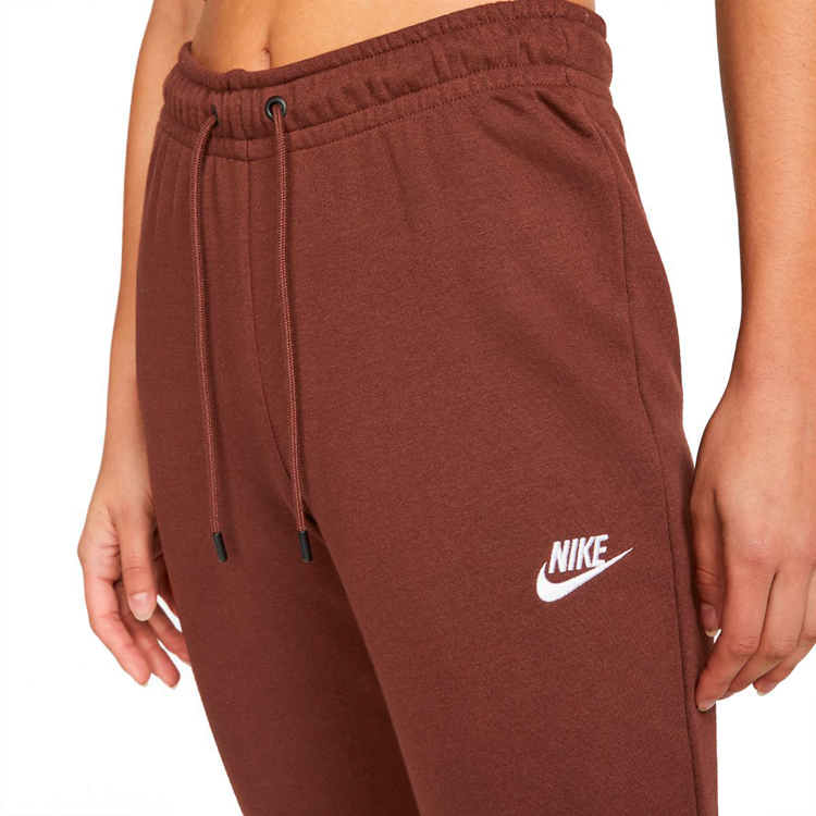 Pantaloni Nike W NSW ESSNTL PANT TIGHT FLC XS Maro Femei photo 5