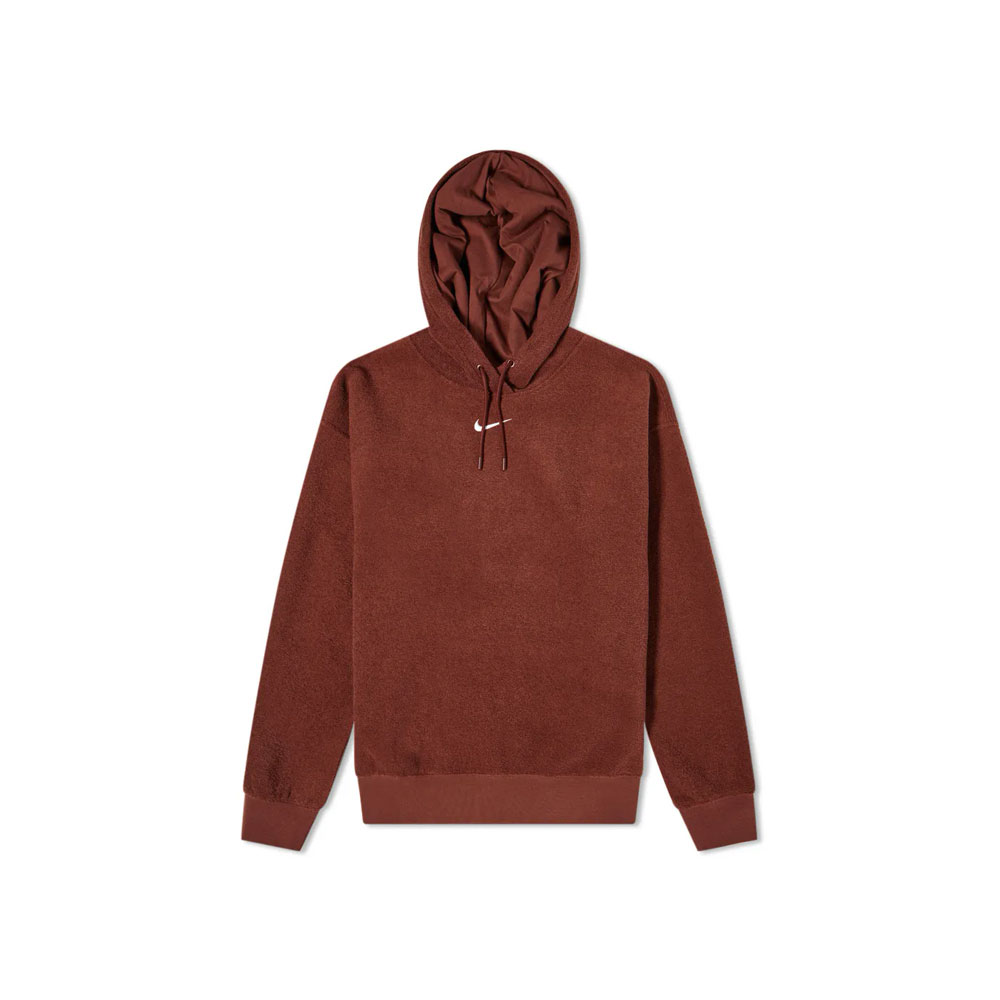 Hanorac Nike W NSW ESSNTL PLSH HOODIE M Maro Femei photo 1