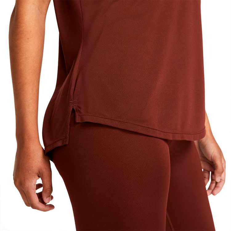 Tricou Nike W NK DF SWSH RUN SS / Femei / XL / Maro photo 4