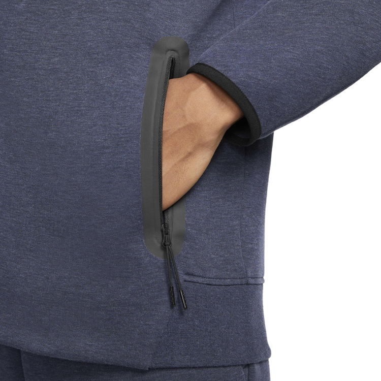 Hanorac pt bărbați Nike M NK TCH FLC FZ WR HOODIE XS Albastru photo 2
