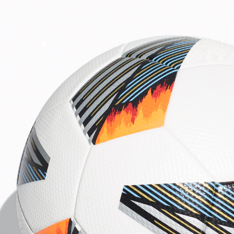Minge fotbal Adidas FS0373 / Marimea 5 / Alb-Negru-Albastru-Argintiu photo 3