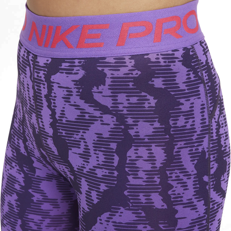 Легинсы Nike G NP DF TIGHT SPORT AOP / Женский / L / Фиолетовый photo 4