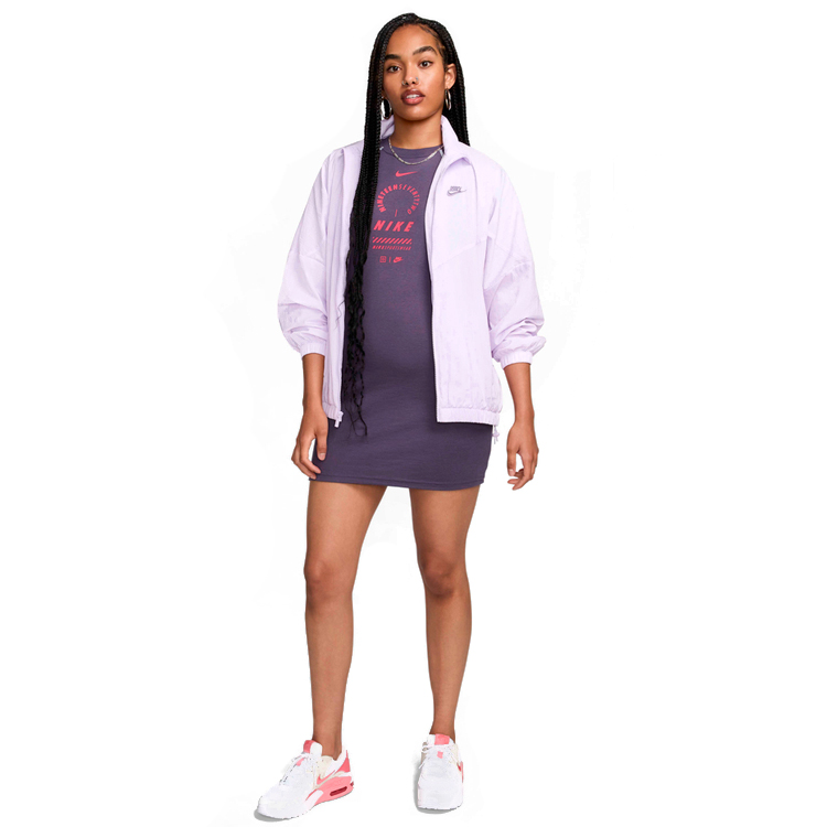 Rochie Nike W NSW DRESS SS FEMME SW M Violet Femei photo 6