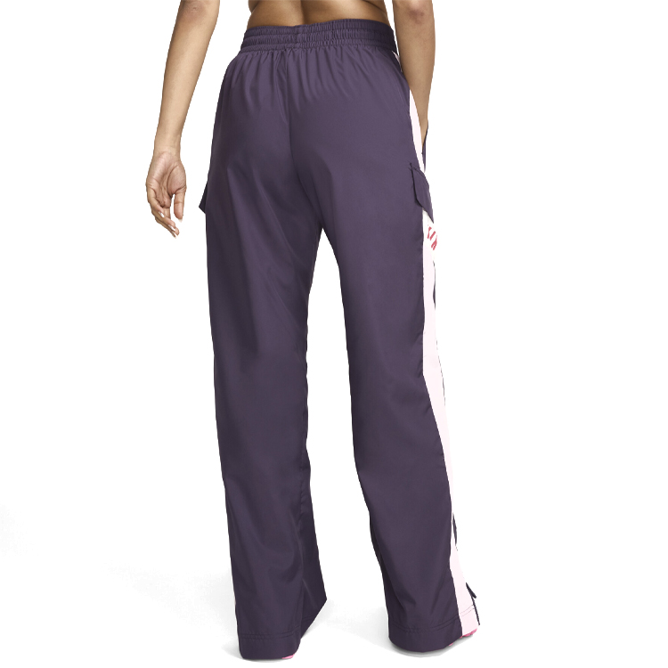 Брюки Nike W NSW WVN OS PANT HR SW S Сиреневый/Розовый Женский photo 6