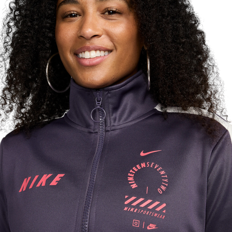 Толстовка Nike W NSW PK TT SW M Фиолетовый/Розовый Женский photo 3