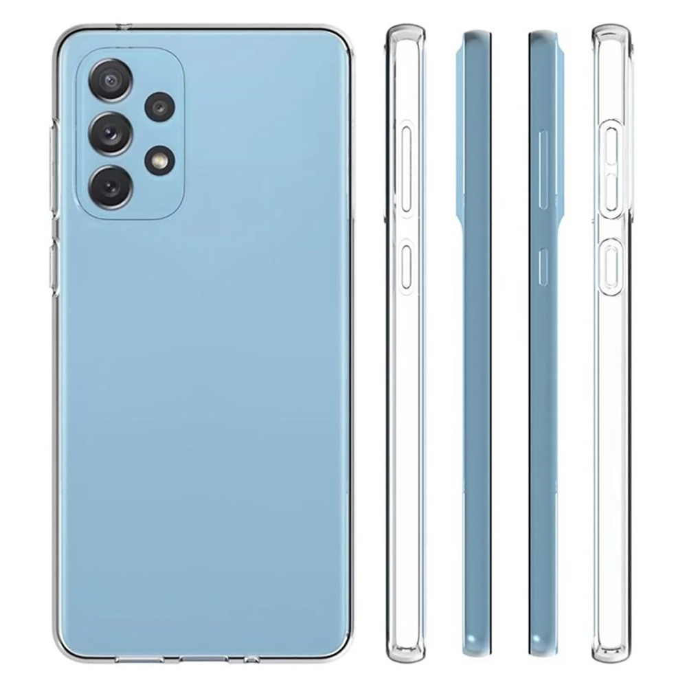 Husa Pentru smartphone Screen Geeks SA Galaxy A73 TPU Transparent photo 2