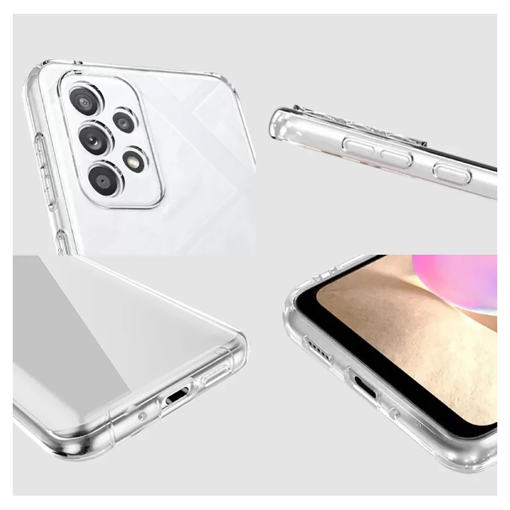 Husa Pentru smartphone Screen Geeks SA Galaxy A73 TPU Transparent photo 3