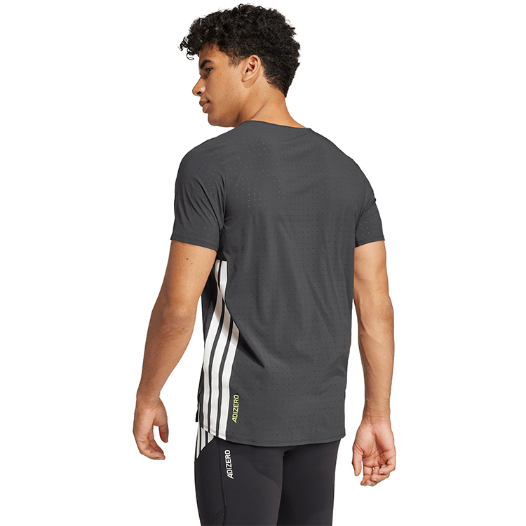 Футболка мужская Adidas ADIZERO TEE M S Черный photo 5