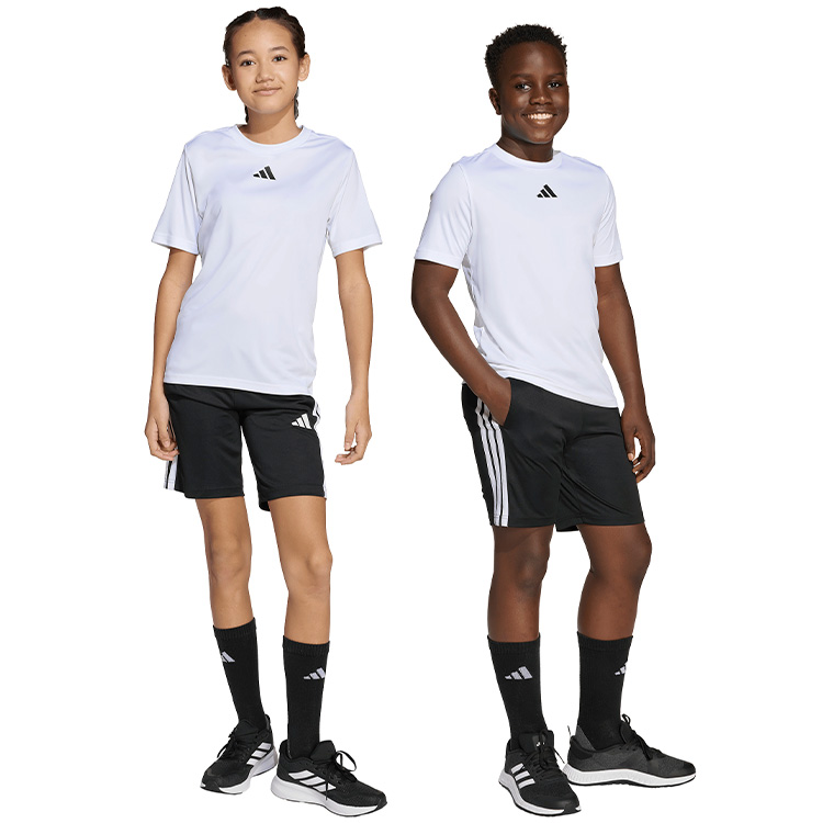 Set tricou + sorti Adidas Essentials 3-Stripes Set photo 7