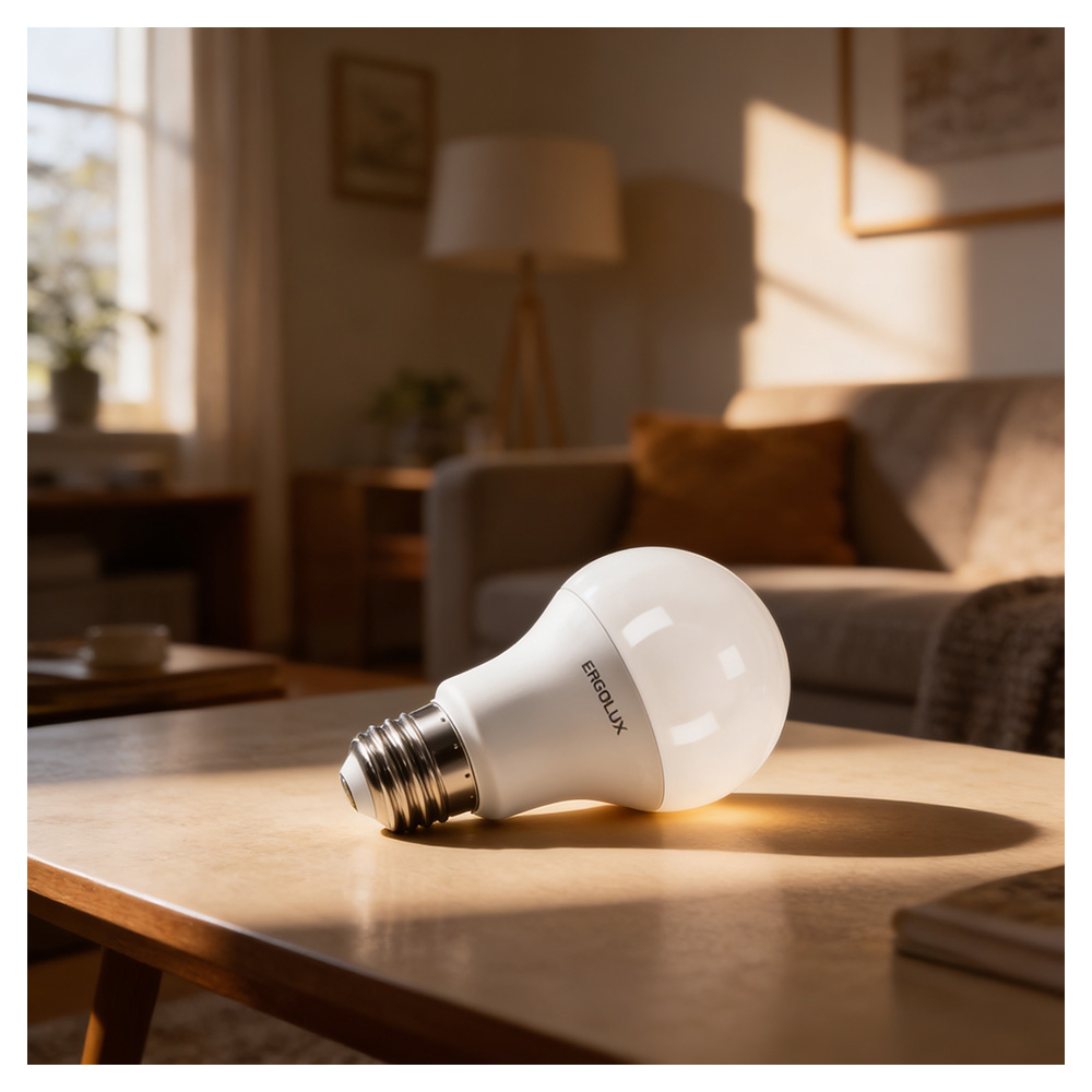 Bec LED Ergolux LED A60 12W E27 3000K photo 7
