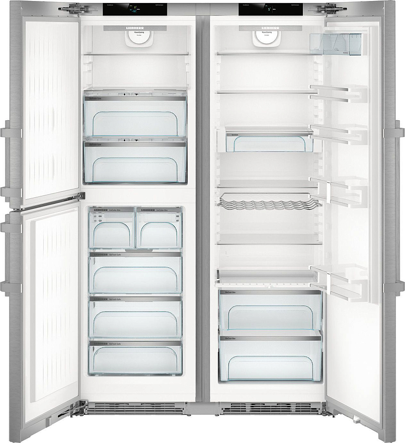 Frigider Side-by-Side Liebherr SBSes8473 / 688 l / 185.2 cm / A++ / Inox photo 2
