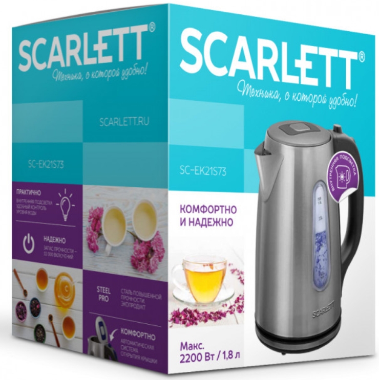 Fierbator de apa electric Scarlett SC-EK21S73 photo 5