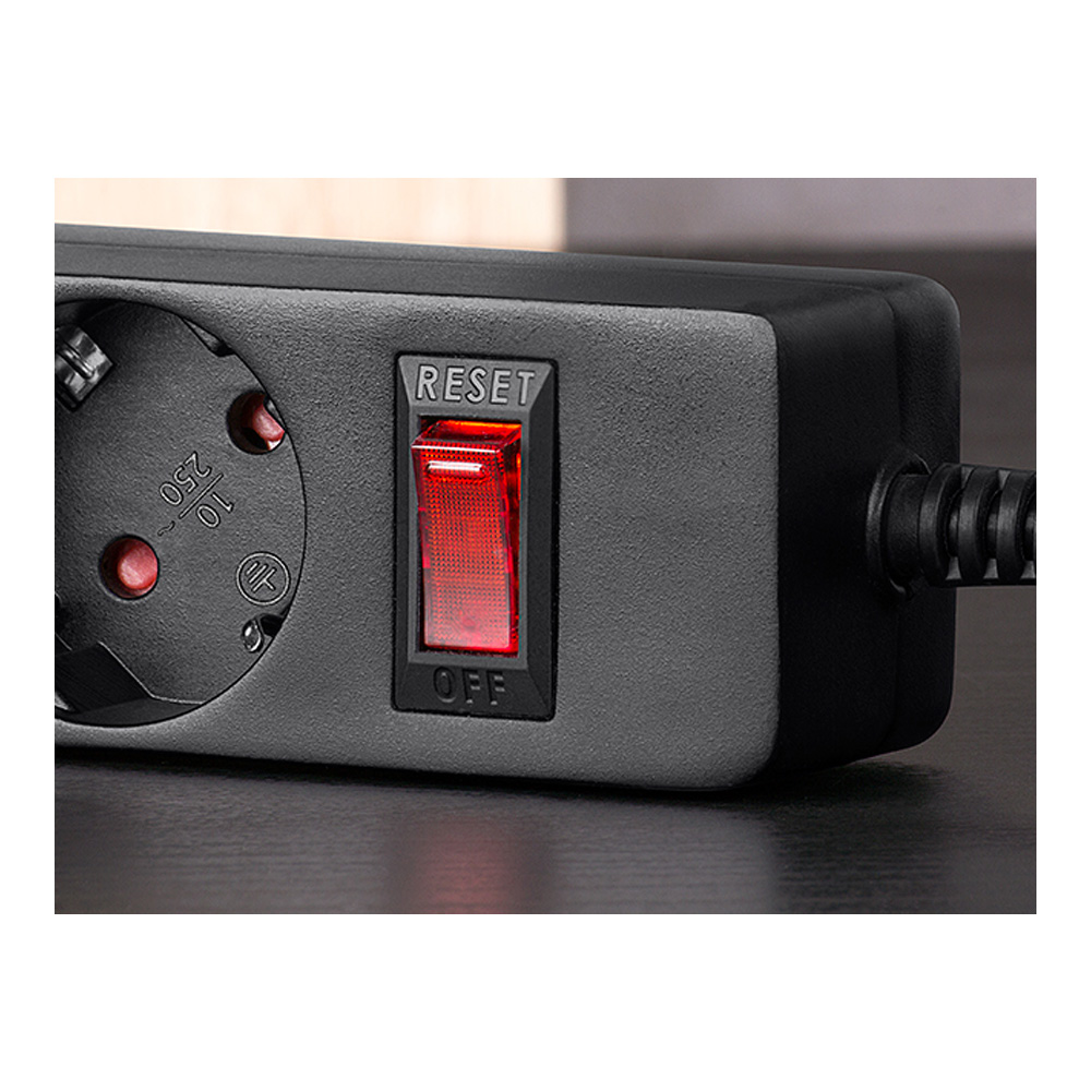 Filtru de retea  Sven SF-05E  5p/5m, Negru photo 4