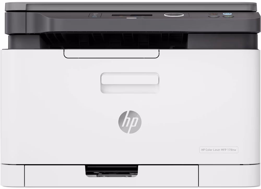 MFD HP Color LaserJet Pro 178nw, White, A4, Up to 18 ppm, 256MB RAM, 600x600 dpi, Up to 20000 p., Two-line LCD display, PCL 5c/6, Postscript 3, USB 2.0, Gigabit Ethernet, ePrint, AirPrint Wi-Fi® Direct, Mopria™(HP 117A B/C/Y/M)