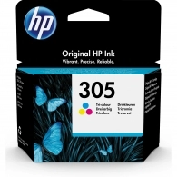 HP 305 (3YM60AE) Tri-color Original Ink for HP DeskJet 2710, HP DeskJet 2720 ,HP DeskJet 2721, HP DeskJet 2722, HP DeskJet 2723, HP DeskJet 2724, HP DeskJet Plus 4110,HP DeskJet Plus 4120, 100 p.