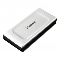 M.2 NVMe External SSD 4.0TB  Kingston XS2000, USB 3.2 Gen 2x2, IP55, Sequential Read/Write: up to 2000 MB/s, Rubber Sleeve Case, USB-C to USB-C cable included, Light, portable and compact
