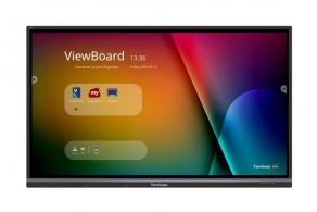 ViewSonic IFP5550-3, EDUCATION - Dual-Pen Interactivity, 55" 20 Points Ultra-Fine Touch,7H Tempered Glass (AG),3840x2160,350nits,1200:1,32GB Storage, 3GB RAM ,VGAx1,HDMI inx3,HDMI outx1,SPDIFx1,Earphonex1,USBx7(front x3, rear x4),RJ45x1,RS232x1,10Wx2 thumbnav 1