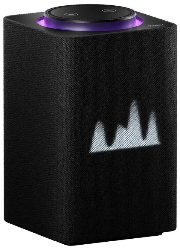 Smart Speaker  Yandex Station MAX Zigbee with Alisa, Black, Smart Home Control Center with Zigbee, No Hub Required, Wi-FI-AC + BT4.2, Alisa Assistant built-in, 65W, Sensor buttons, 4 Microphones, HDMI, Audio Line-out, Remote Control, Multiroom, LED Displa photo 1