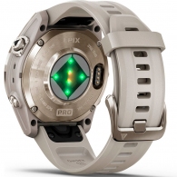 Garmin Epix Pro (Gen 2), 42mm, Sapphire, Soft Gold with Light Sand Band thumbnav 2