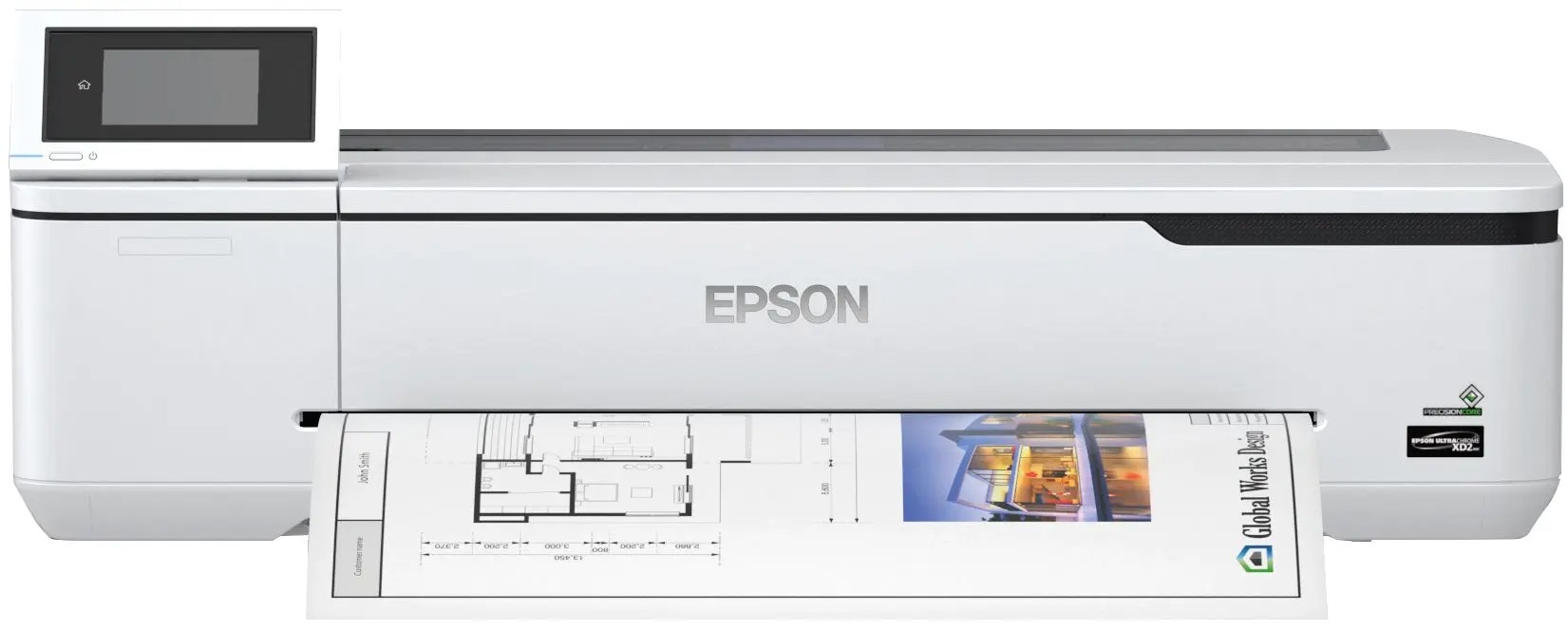 Epson SureColor SC-T3100N 24” (610 mm, A1+), No stand!, 2400x1200dpi, IEEE802.1x, 1Gb, SNMPv3, TLS/SSL, SMTPs, IP Sec, Administrator Mod, Ethernet, USB, Wi-Fi, Epson UltraChrome XD2 T40C140/240/340/440. photo 3