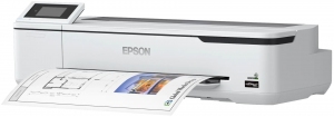 Epson SureColor SC-T3100N 24” (610 mm, A1+), No stand!, 2400x1200dpi, IEEE802.1x, 1Gb, SNMPv3, TLS/SSL, SMTPs, IP Sec, Administrator Mod, Ethernet, USB, Wi-Fi, Epson UltraChrome XD2 T40C140/240/340/440. thumbnav 2