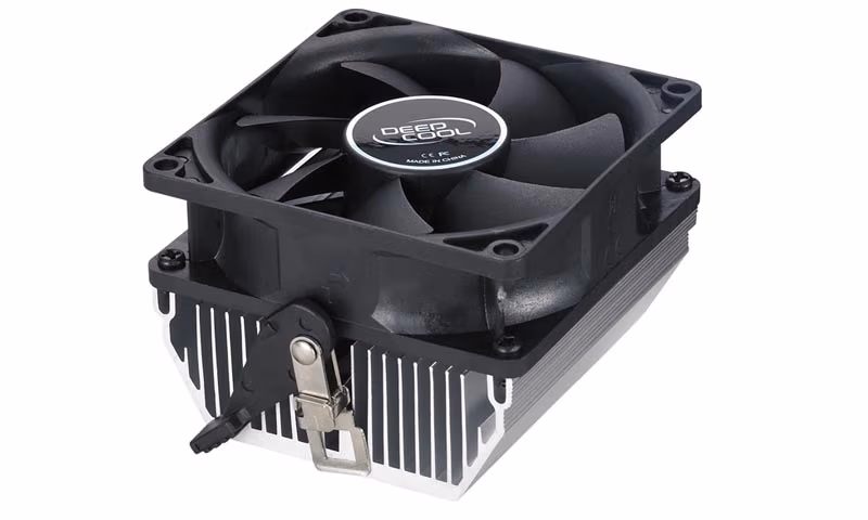 DEEPCOOL Cooler "CK-AM209", Socket AM5/AM4/AM3/AM3+/FM2/FM2+ up to 65W, 80x80x25mm, 2800rpm, <28dBA, 35CFM, 3pins, Hydro Bearing, Aluminium Heatsink (100pcs/box) 