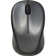 Logitech Wireless Mouse M235 Silver, Optical Mouse, Nano receiver, Silver/Black, Retail thumbnav 1