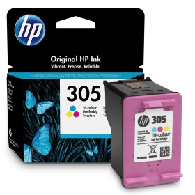 HP 305 (3YM60AE) Tri-color Original Ink for HP DeskJet 2710, HP DeskJet 2720 ,HP DeskJet 2721, HP DeskJet 2722, HP DeskJet 2723, HP DeskJet 2724, HP DeskJet Plus 4110,HP DeskJet Plus 4120, 100 p. photo 3