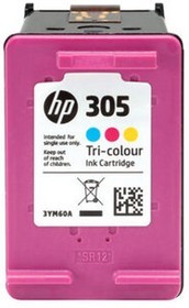 HP 305 (3YM60AE) Tri-color Original Ink for HP DeskJet 2710, HP DeskJet 2720 ,HP DeskJet 2721, HP DeskJet 2722, HP DeskJet 2723, HP DeskJet 2724, HP DeskJet Plus 4110,HP DeskJet Plus 4120, 100 p. photo 5