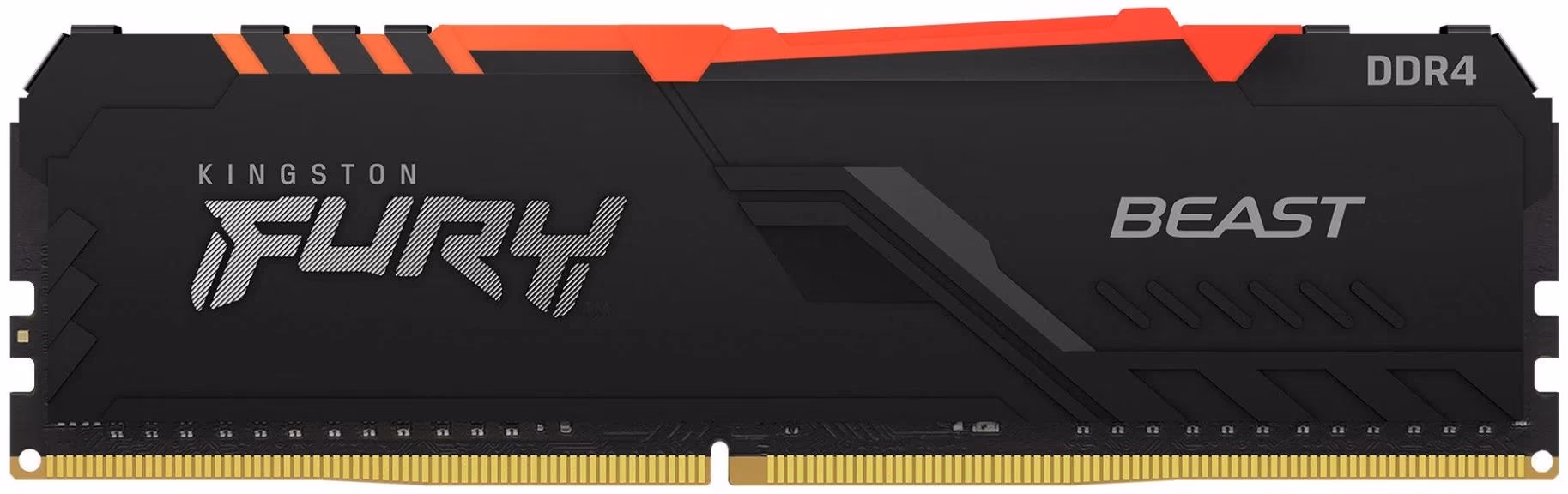 Оперативная память Kingston FURY® Beast DDR4 RGB 3600 МТ/с 8ГБ