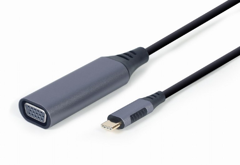 Адаптер Gembird  A-USB3C-VGA-01, USB Type-C to VGA photo 2