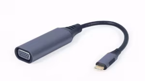 Адаптер Gembird  A-USB3C-VGA-01, USB Type-C to VGA