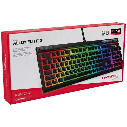 Tastatura HYPERX Alloy Elite II RGB, HyperX Red switch, [4P5N3AX#ACB] photo 6