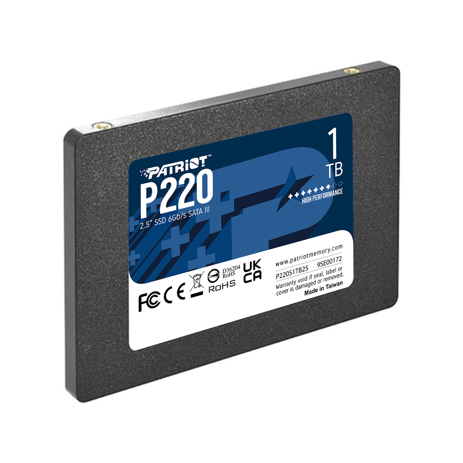 2,5” SSD Patriot P220 1.0TB photo 2