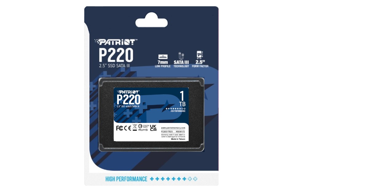 2,5” SSD Patriot P220 1.0TB photo 4