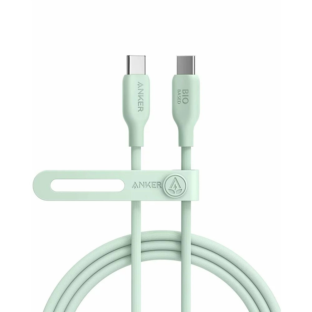 Cablu Type-C la Type-C Anker 543 Bio-based / 1.8 m / green