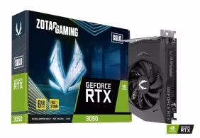 Placa video ZOTAC GAMING GeForce RTX 3050 Solo/ 6GB/ GDDR6/ 96Bit