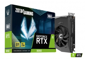 Видеокарта ZOTAC GAMING GeForce RTX 3050 Solo/ 6GB/ GDDR6/ 96Bit thumbnav 1