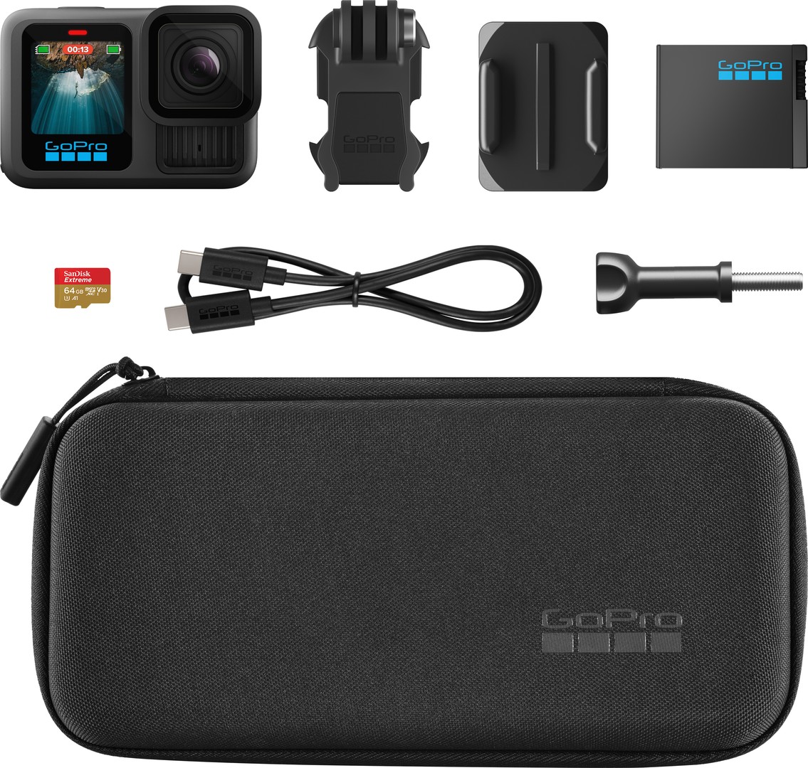 Экшн камера GoPro HERO 13 Black + 64Gb SD card [CHDSB-131-RT] photo 10