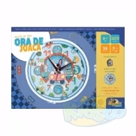 Noriel INT3190 Noriel Puzzle - Puzzle Cu Ceas Masinute