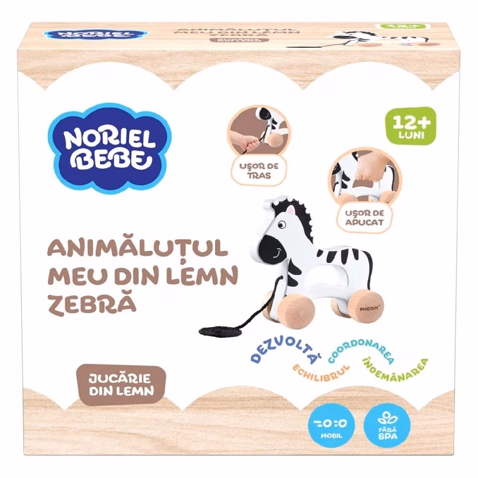 Noriel INT9048 Noriel Bebe - Animalutul Meu Zebra